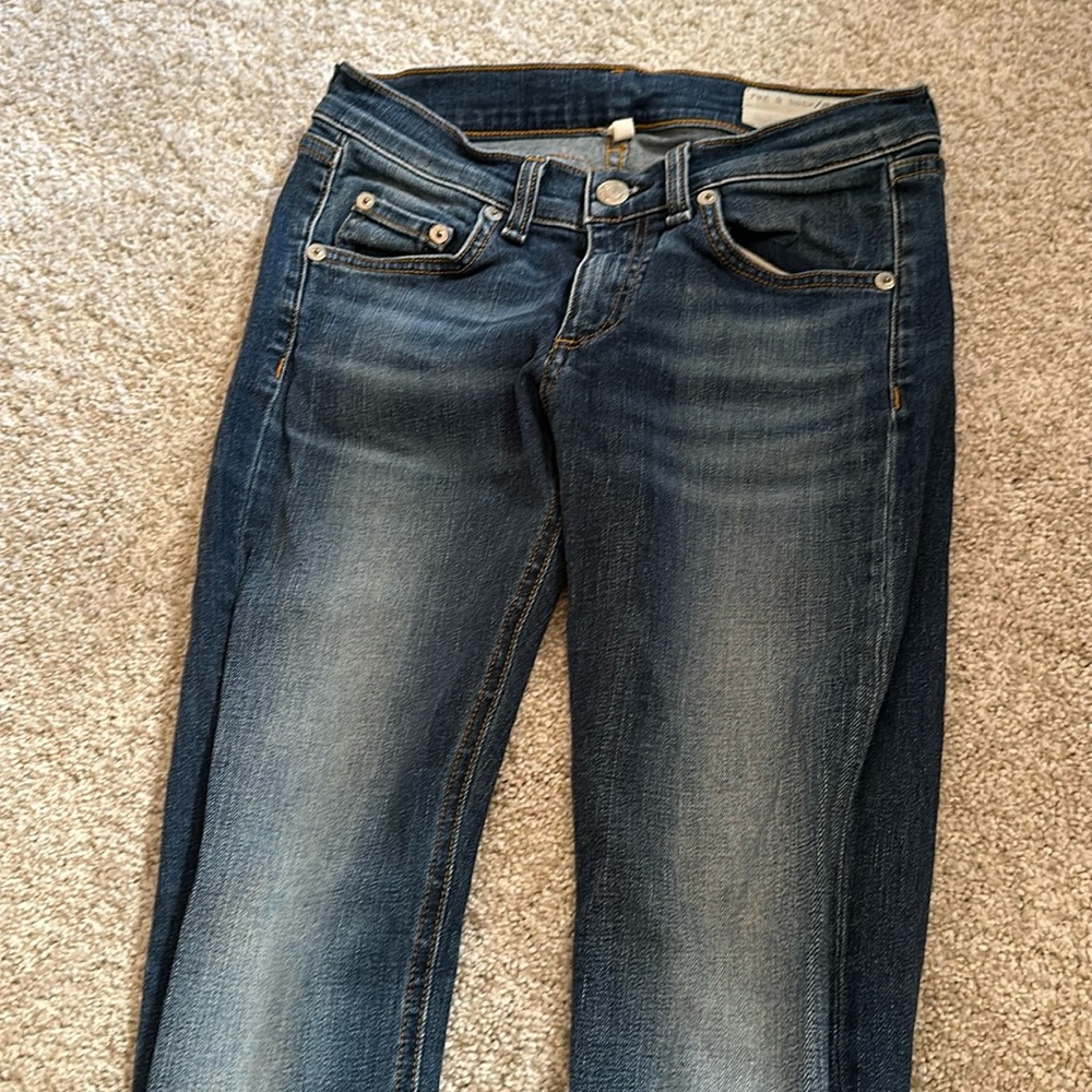 Rag and Bone zipper capri